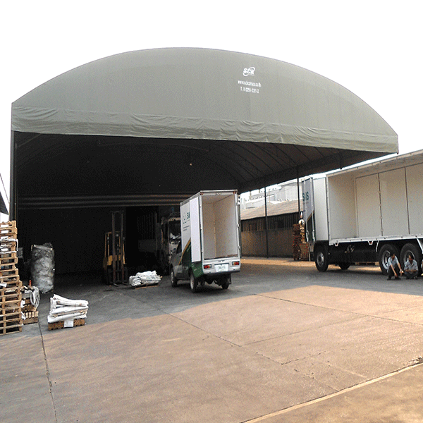 warehouse tent for keeping goods